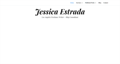 Desktop Screenshot of estradajessica.com